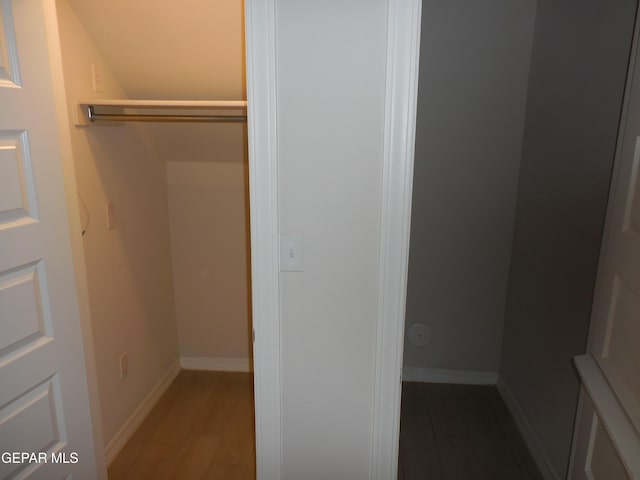 view of closet