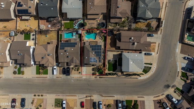3612 Tierra Calida Dr, El Paso, TX 79938 - bird's eye view featuring a residential view