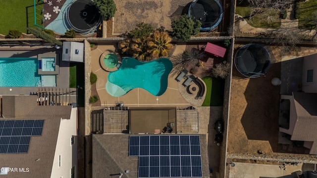 3612 Tierra Calida Dr, El Paso, TX 79938 - bird's eye view
