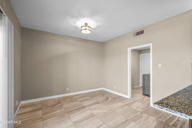 425 Golden Springs Dr, El Paso, TX 79912 - spare room with baseboards and visible vents