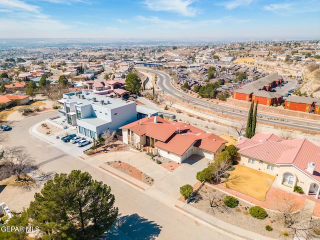 425 Golden Springs Dr, El Paso, TX 79912 - birds eye view of property featuring a residential view