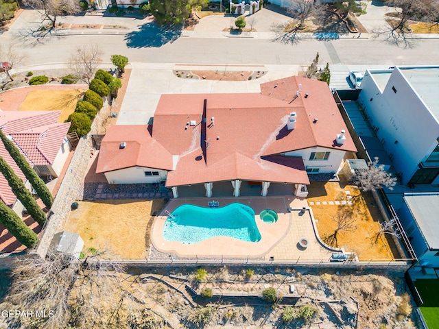 425 Golden Springs Dr, El Paso, TX 79912 - bird's eye view