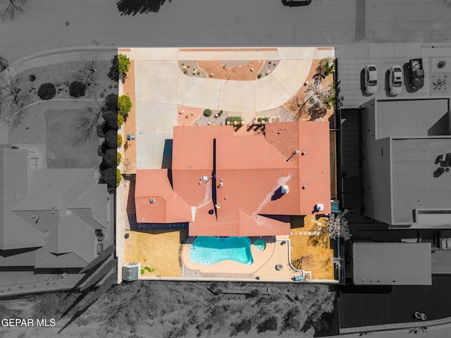 425 Golden Springs Dr, El Paso, TX 79912 - birds eye view of property