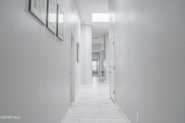 3853 Surmise St, El Paso, TX 79938 - hall featuring baseboards and a textured wall