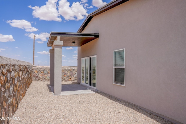 3853 Surmise St, El Paso, TX 79938 - view of patio