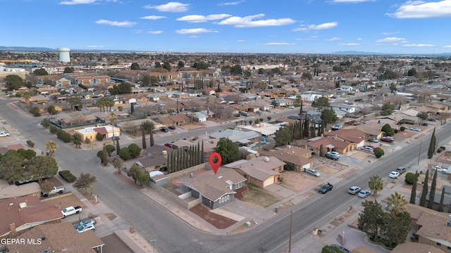 birds eye view of property featuring a residential view