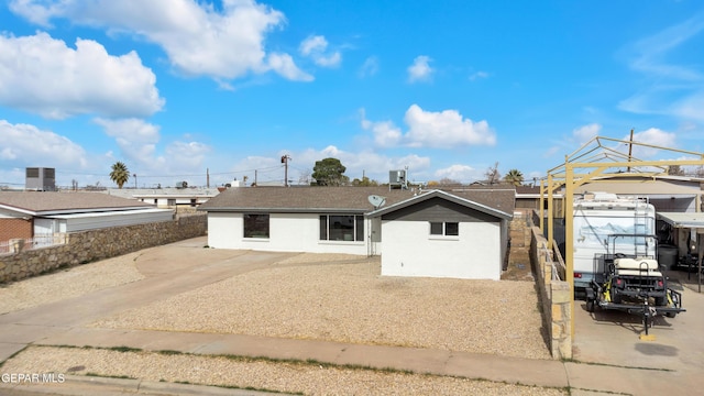 view of ranch-style home