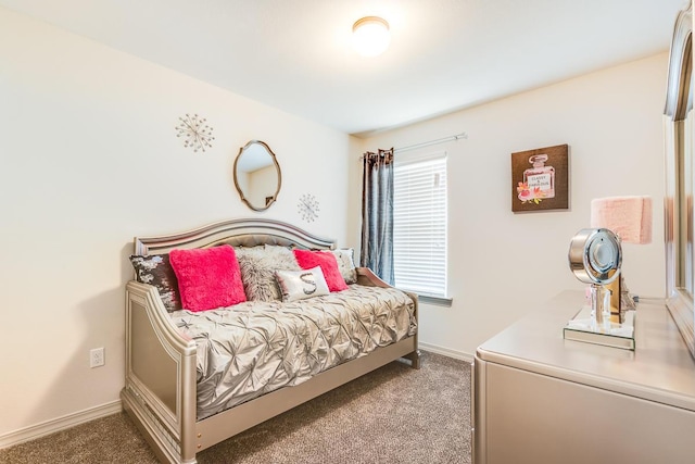 14291 Armando Silva Dr, El Paso, TX 79938 - bedroom with dark colored carpet and baseboards