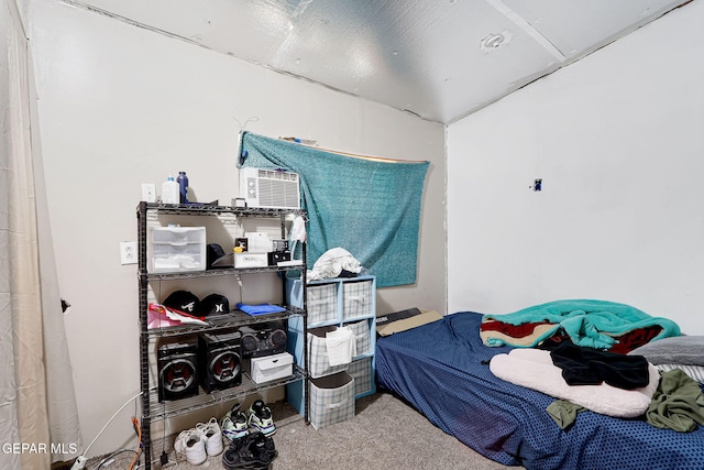 bedroom with carpet flooring