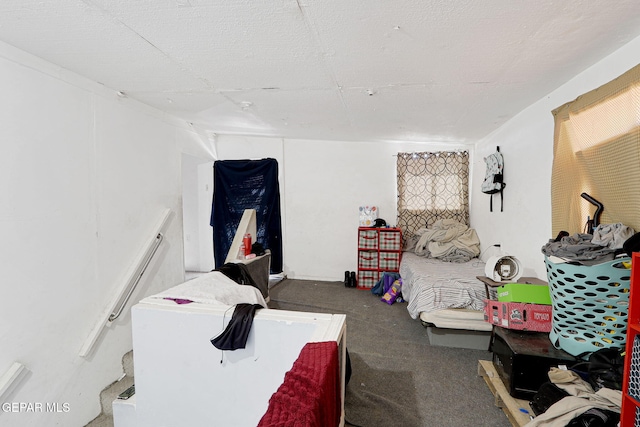 bedroom featuring carpet floors