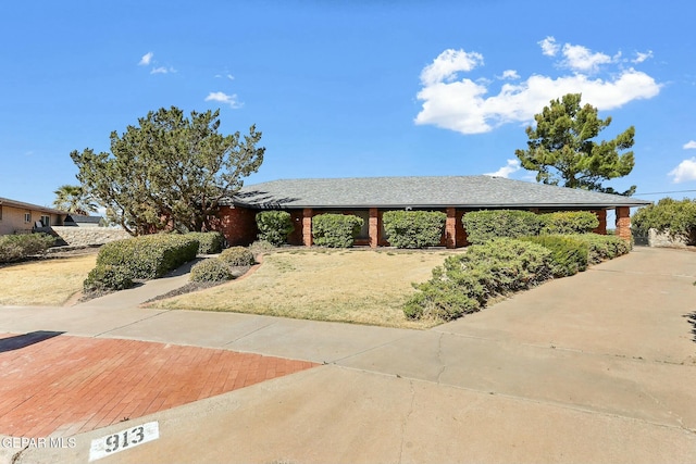 view of community with a lawn