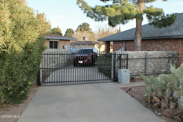 view of gate