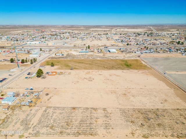 160 Indian Head Rd, Tornillo, TX 79853 - bird's eye view featuring view of desert