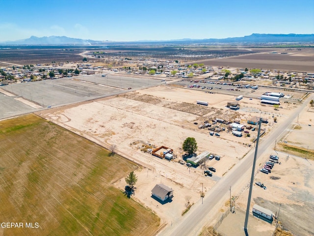 160 Indian Head Rd, Tornillo, TX 79853 - aerial view with a mountain view
