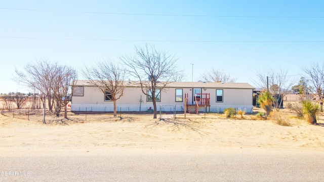 view of manufactured / mobile home