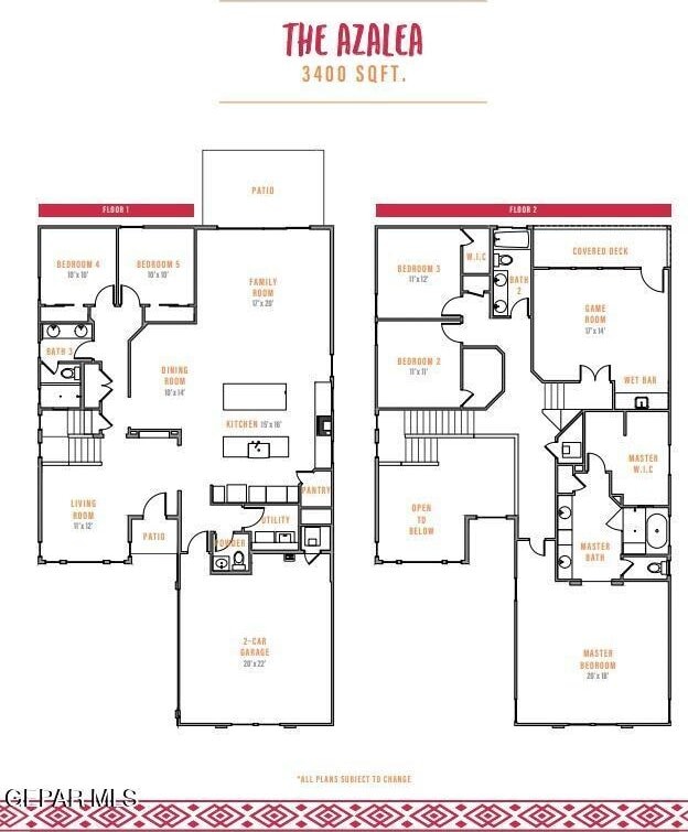 3848 Aspiration St, El Paso, TX 79938 - room layout
