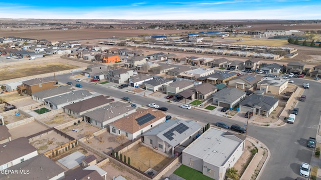 bird's eye view featuring a residential view