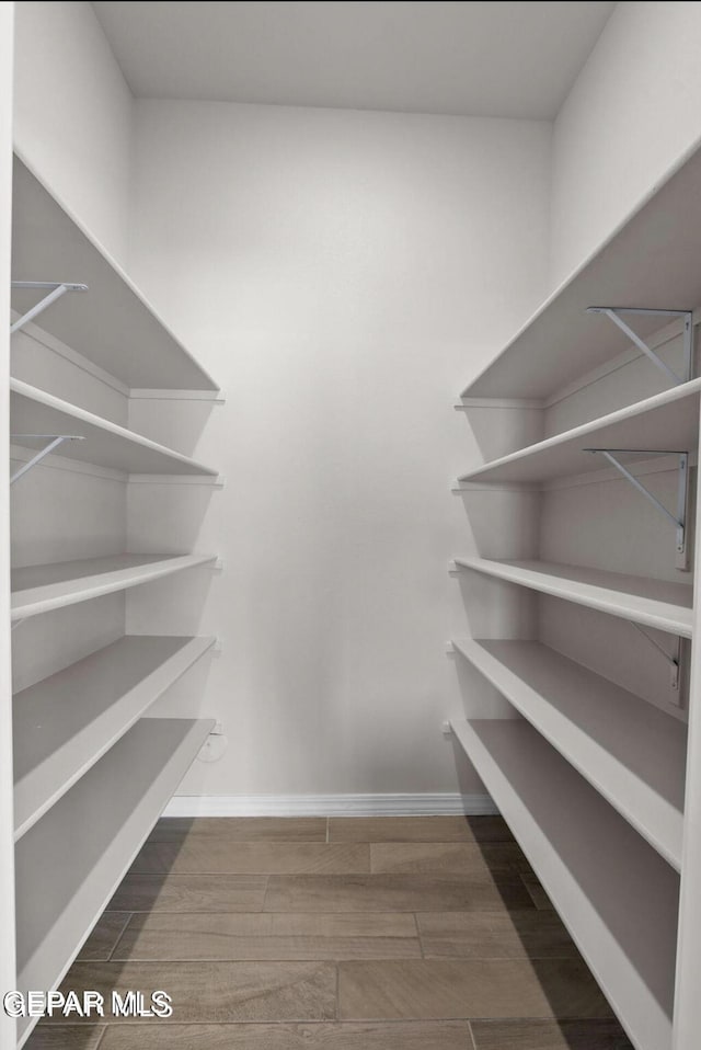 view of pantry