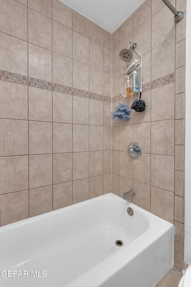 full bathroom featuring shower / bathing tub combination