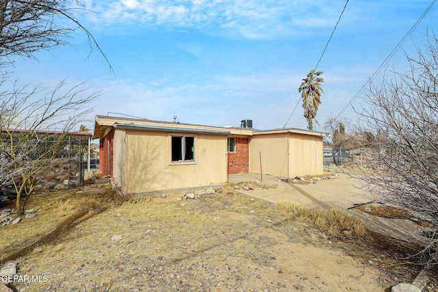 view of rear view of house