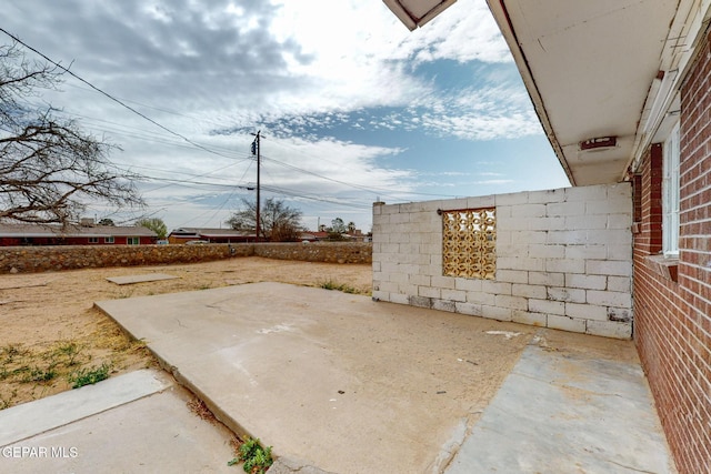 view of patio