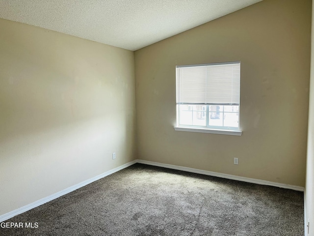 1513 Prickley Pear Dr, El Paso, TX 79912 - carpeted empty room with baseboards and a textured ceiling