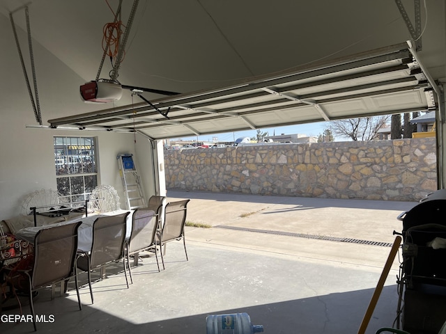 225 Peyton Rd, El Paso, TX 79928 - garage with a garage door opener
