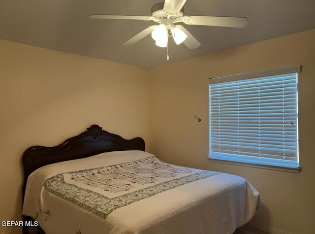 225 Peyton Rd, El Paso, TX 79928 - bedroom with a ceiling fan