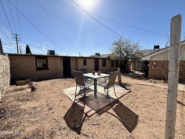 exterior space featuring a patio