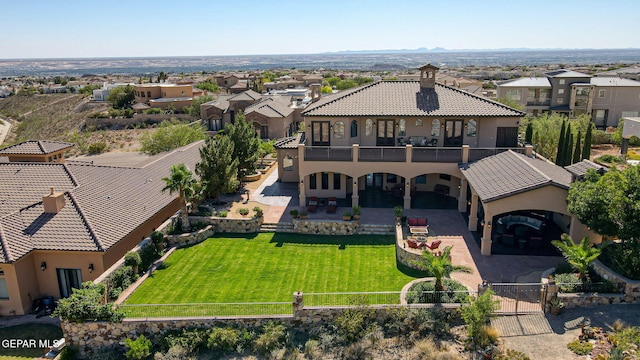 1408 Via Quijano Ln, El Paso, TX 79912 - aerial view of residential area