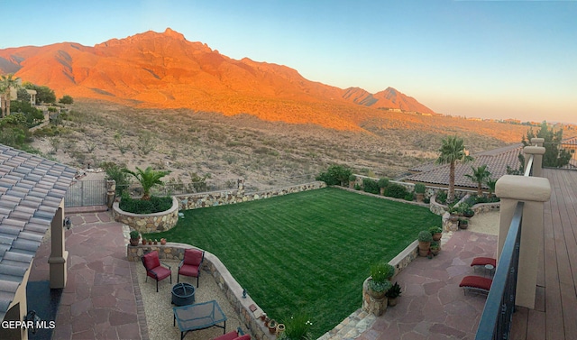 1408 Via Quijano Ln, El Paso, TX 79912 - mountain view