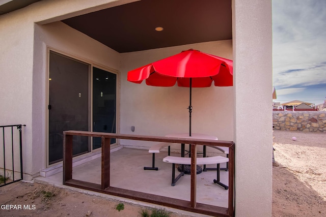 view of patio / terrace