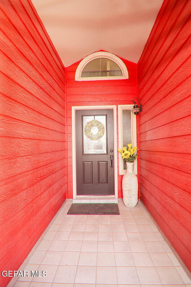 view of property entrance