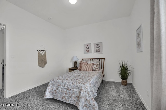 bedroom with baseboards