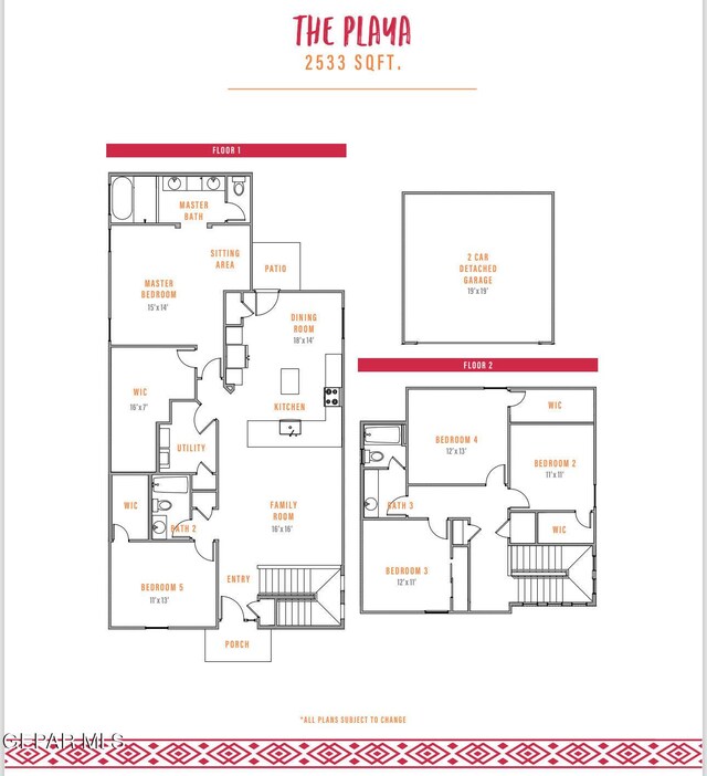 14301 Chris Zingo Ln, Horizon City, TX 79928 - floor plan / room layout