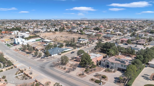 bird's eye view featuring a residential view