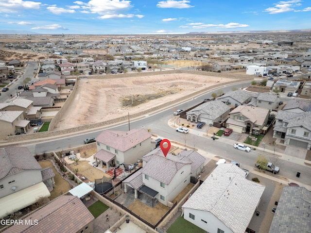 birds eye view of property featuring a residential view