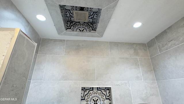 interior details with recessed lighting