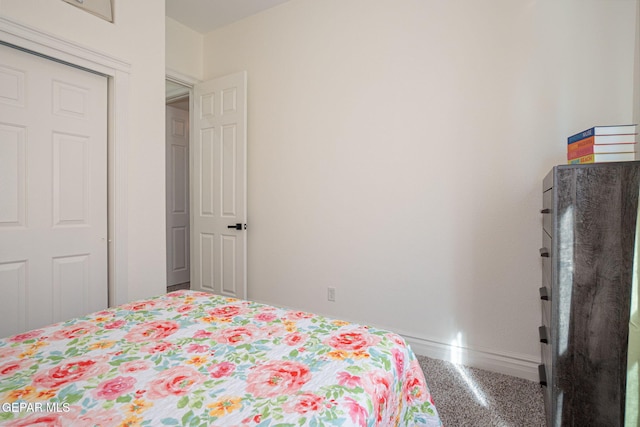 bedroom with baseboards