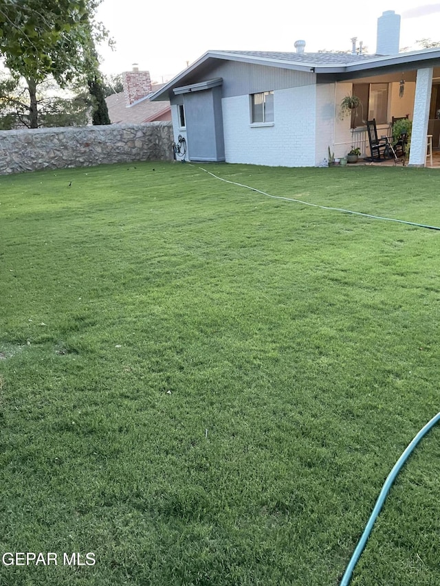 6908 Oveja Ave, El Paso, TX 79912 - view of yard