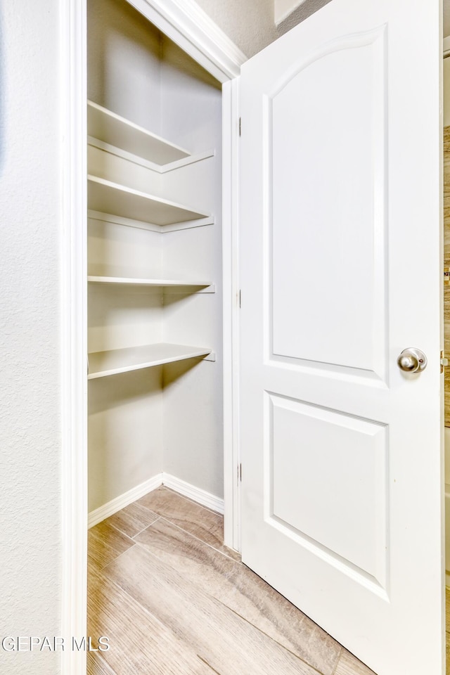 view of closet