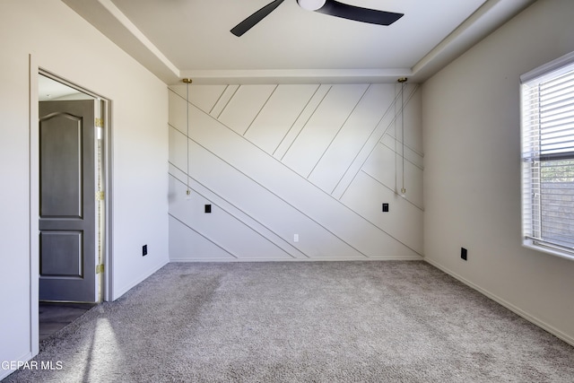 1722 Breeder Cup Way, El Paso, TX 79928 - unfurnished bedroom featuring carpet floors, a ceiling fan, and baseboards