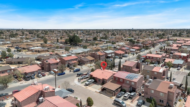 birds eye view of property featuring a residential view