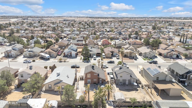 birds eye view of property featuring a residential view