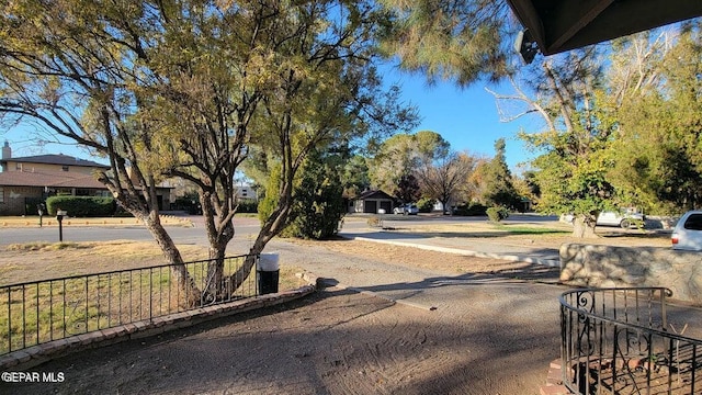 view of street