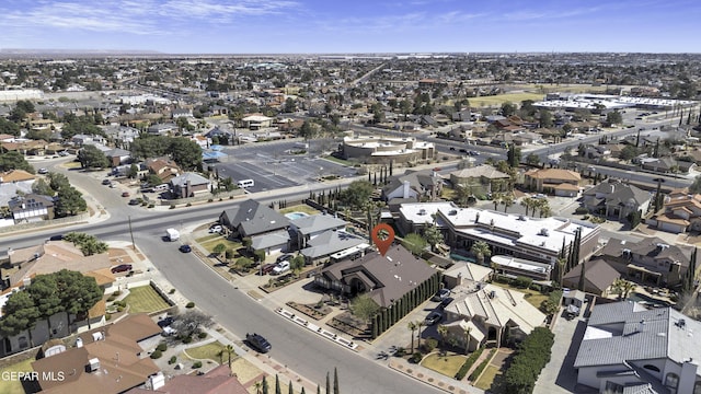 birds eye view of property featuring a residential view