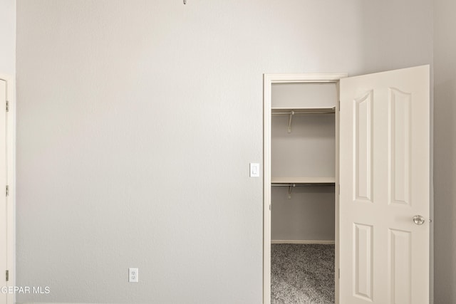 view of closet