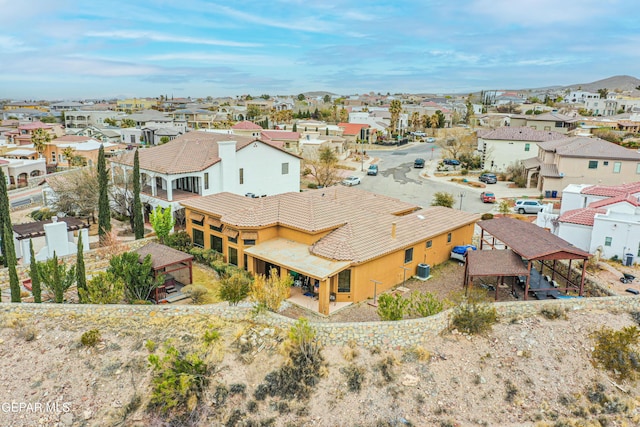 birds eye view of property featuring a residential view