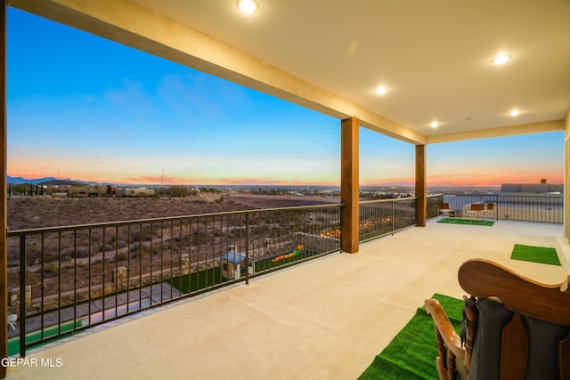 7402 Wooden Nickel Dr, El Paso, TX 79911 - view of patio