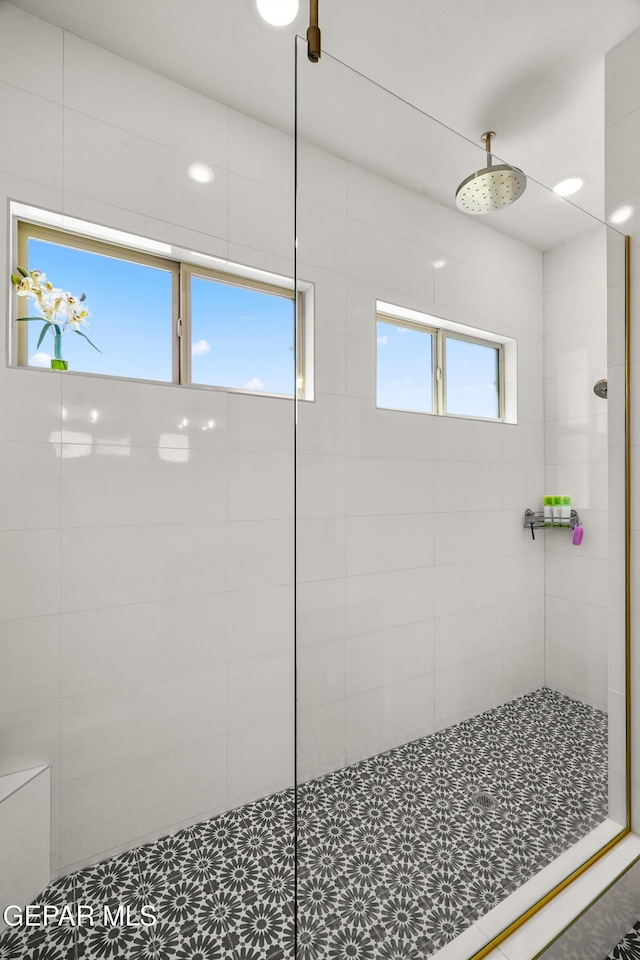 7402 Wooden Nickel Dr, El Paso, TX 79911 - full bathroom with a tile shower